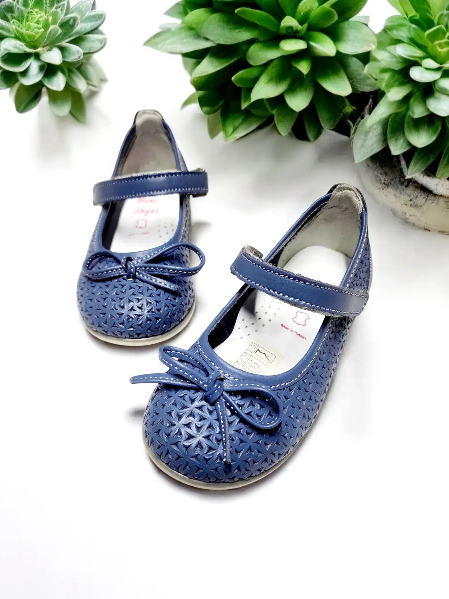 Çocuk Tam Ortopedik Cırtlı Ayarlanabilir Fiyonklu Ev Ve Dışarı Babeti - LACIVERT